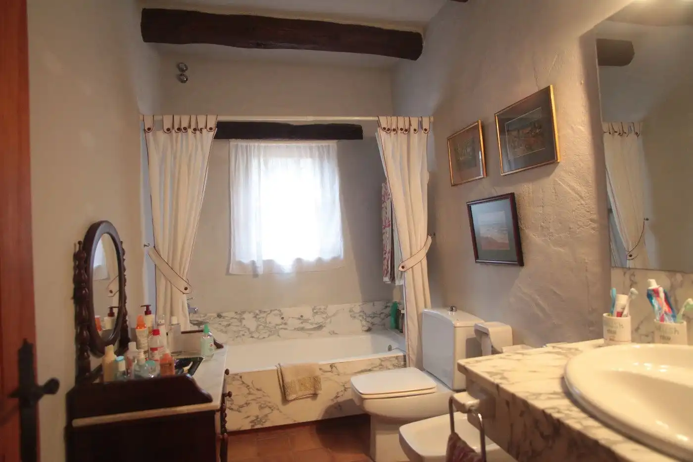 Badezimmer von Country house zum Verkauf in Santa Cristina d'Aro mit Terrasse, Abstellraum und Schwimmbad