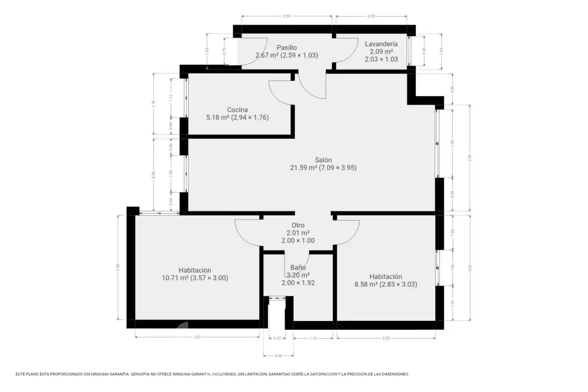 Flat for sale in Sabadell  with Air Conditioner, Heating and Furnished