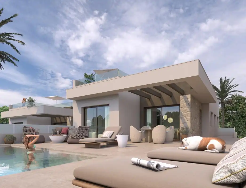 Chalet con piscina en venta en Rojales
