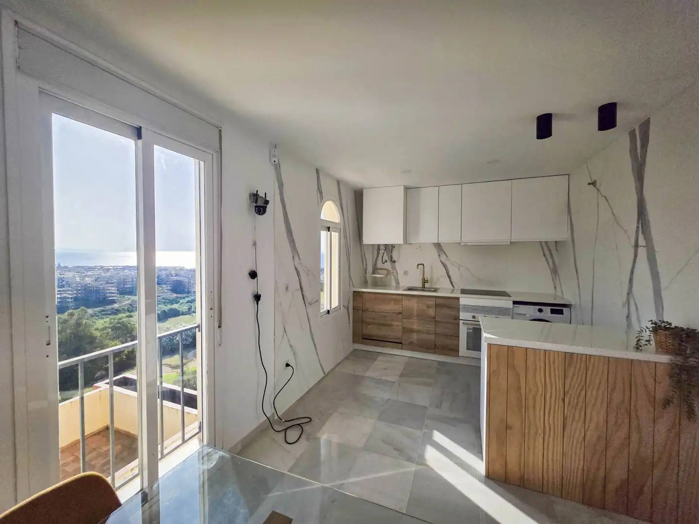 Kitchen of Attic for sale in Manilva  with Air Conditioner, Terrace and Furnished
