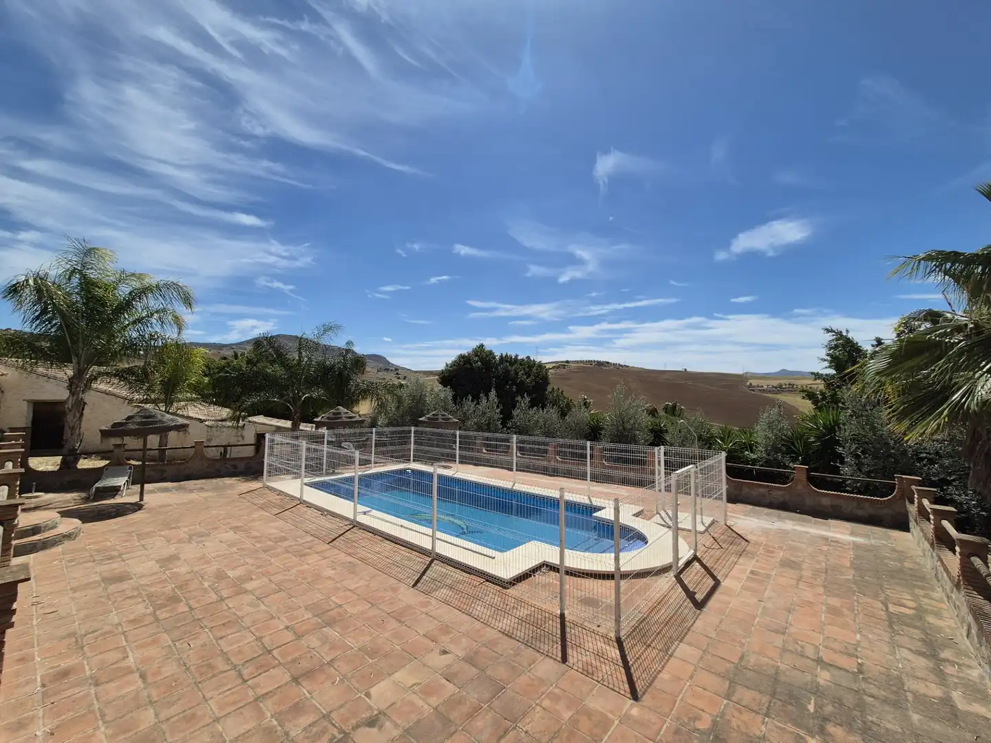 Swimming pool of Country homes for sale in Álora  with Air Conditioner, Heating and Private garden