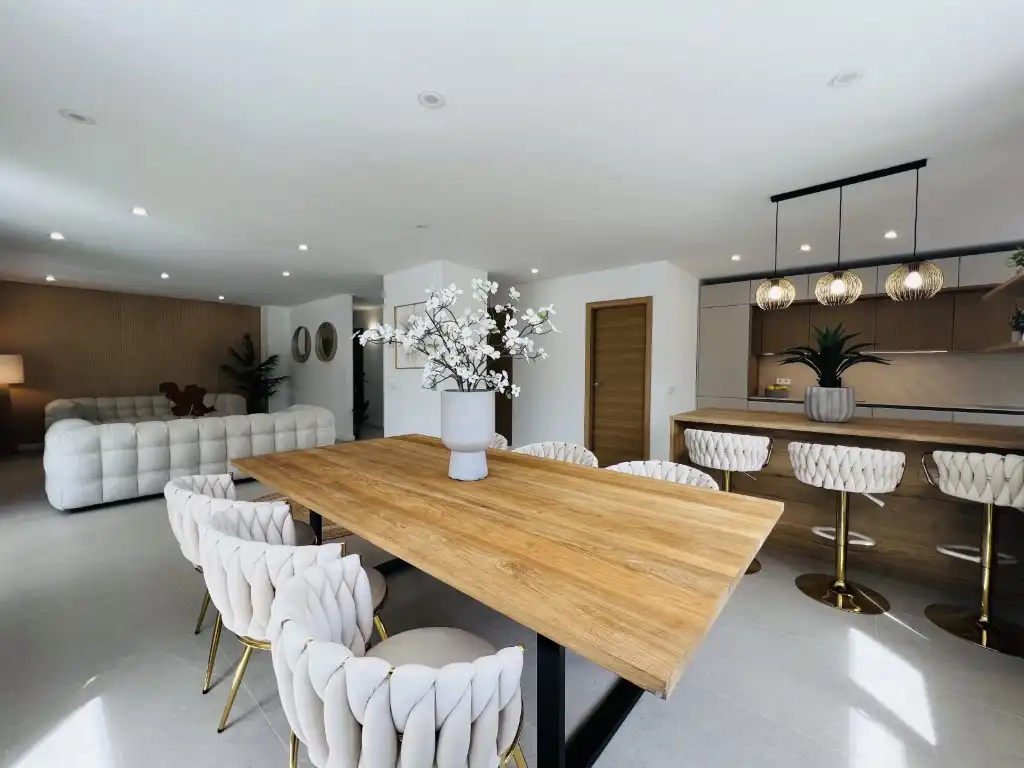 Dining room of Houses for sale in Calvià  with Air Conditioner, Heating and Private garden