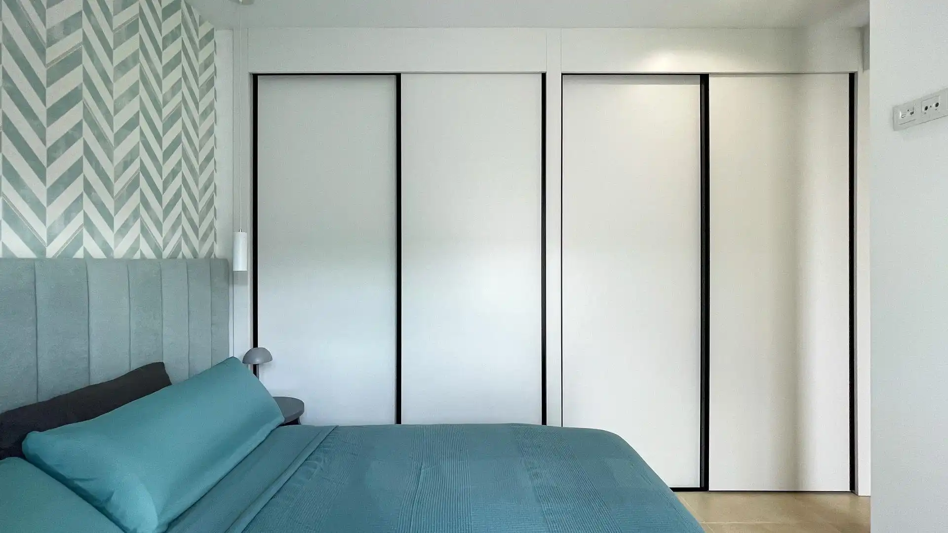 Bedroom of Houses for rent in Finestrat  with Air Conditioner, Heating and Private garden
