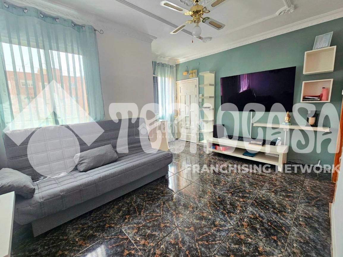 Sala de estar de Piso en venta en Las Palmas de Gran Canaria