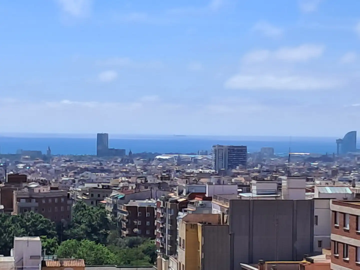 Vista exterior de Ático en venta en Barcelona con Aire acondicionado, Calefacción y Parquet
