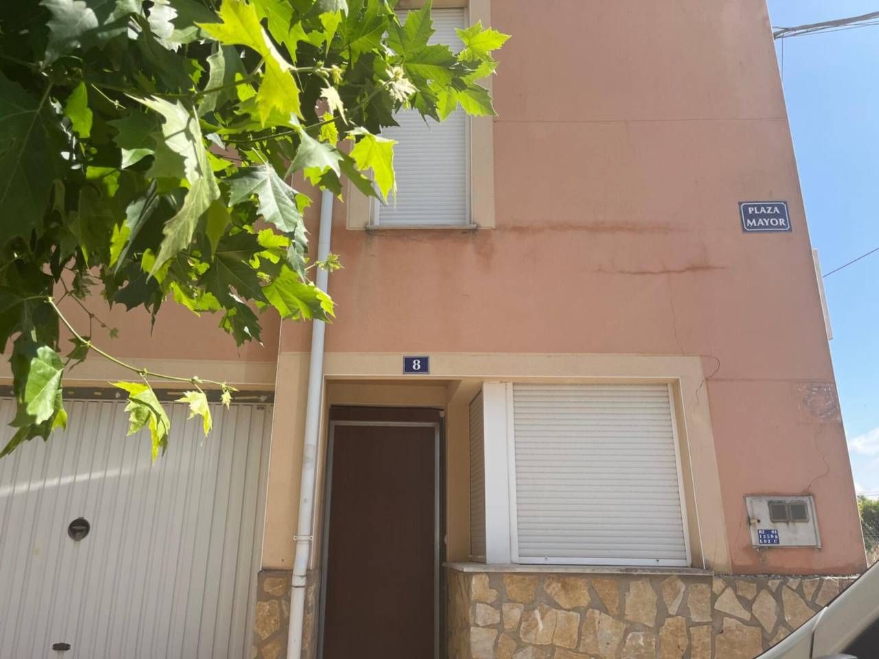 Exterior view of House or chalet for sale in Valle de Santibáñez  with Heating, Private garden and Terrace