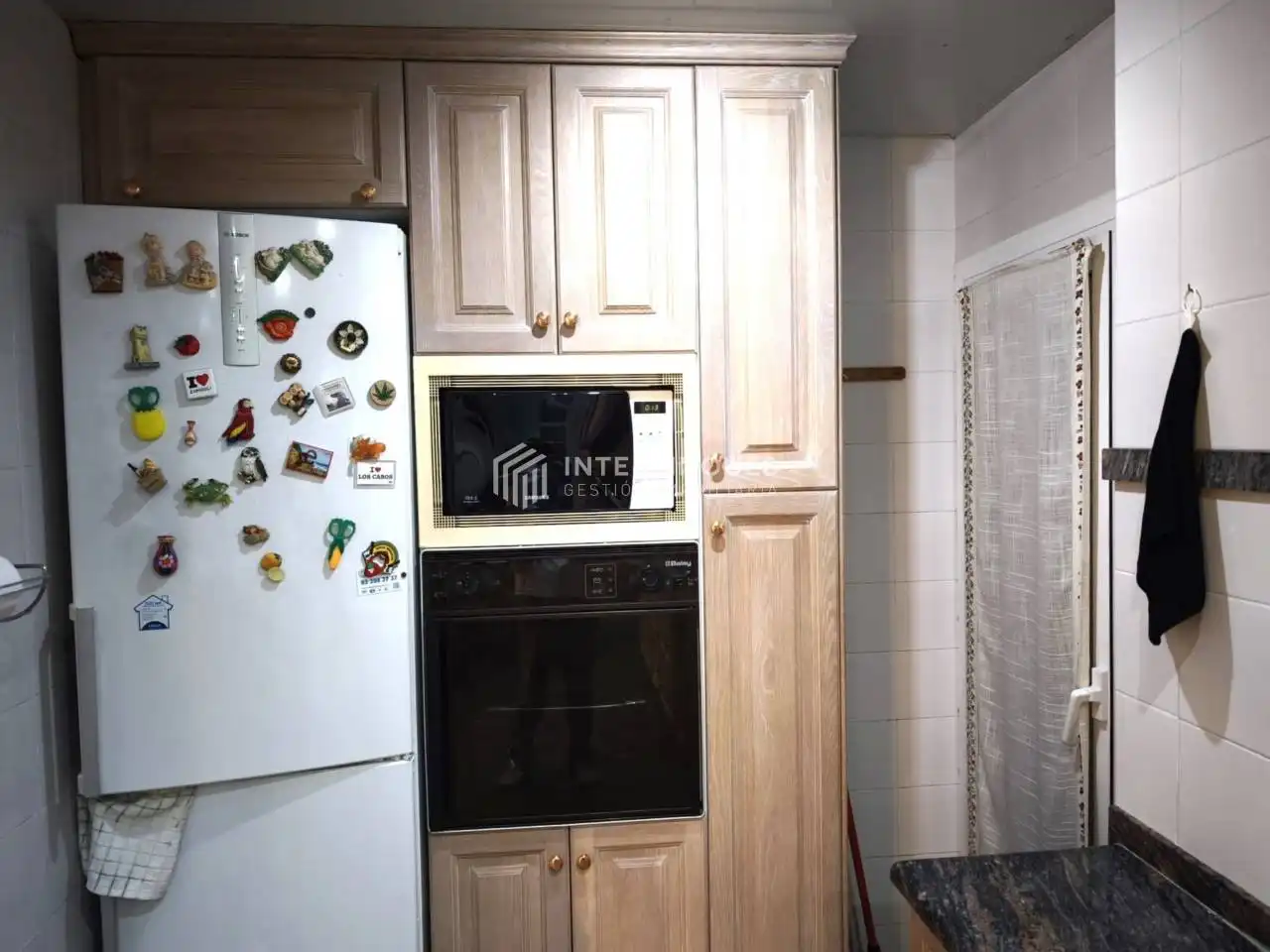 Kitchen of Apartments for sale in Badalona  with Air Conditioner