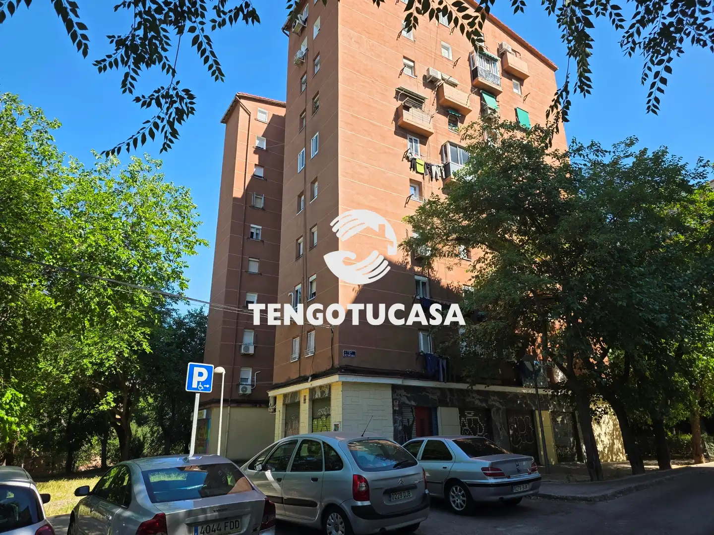 Vista exterior de Piso en venta en Madrid