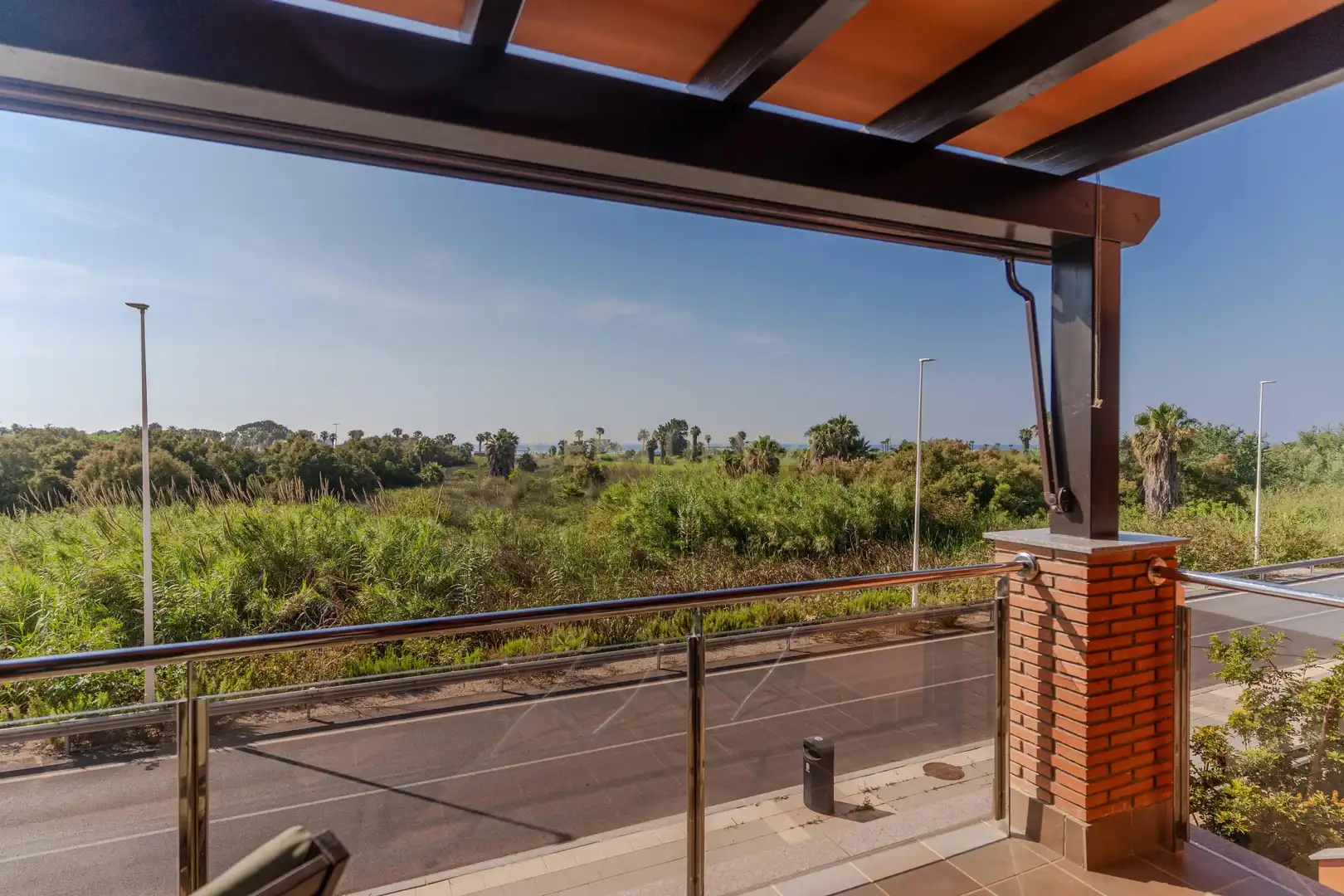 Terrace of Flat for sale in Motril  with Air Conditioner, Private garden and Swimming Pool