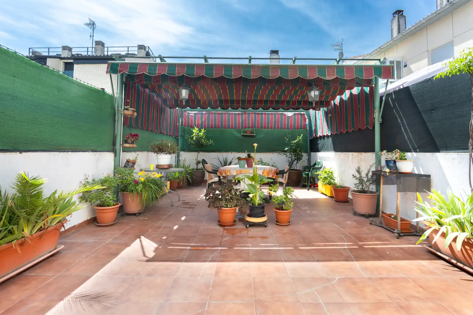 Terrace of Flat for sale in Brunete  with Air Conditioner, Heating and Private garden
