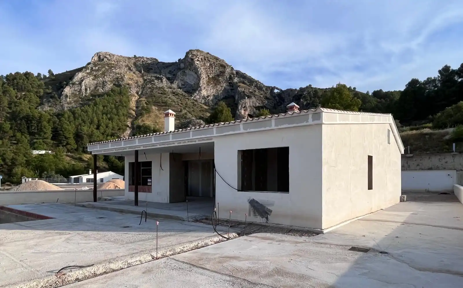 Vista exterior de Casa o xalet en venda en Penàguila