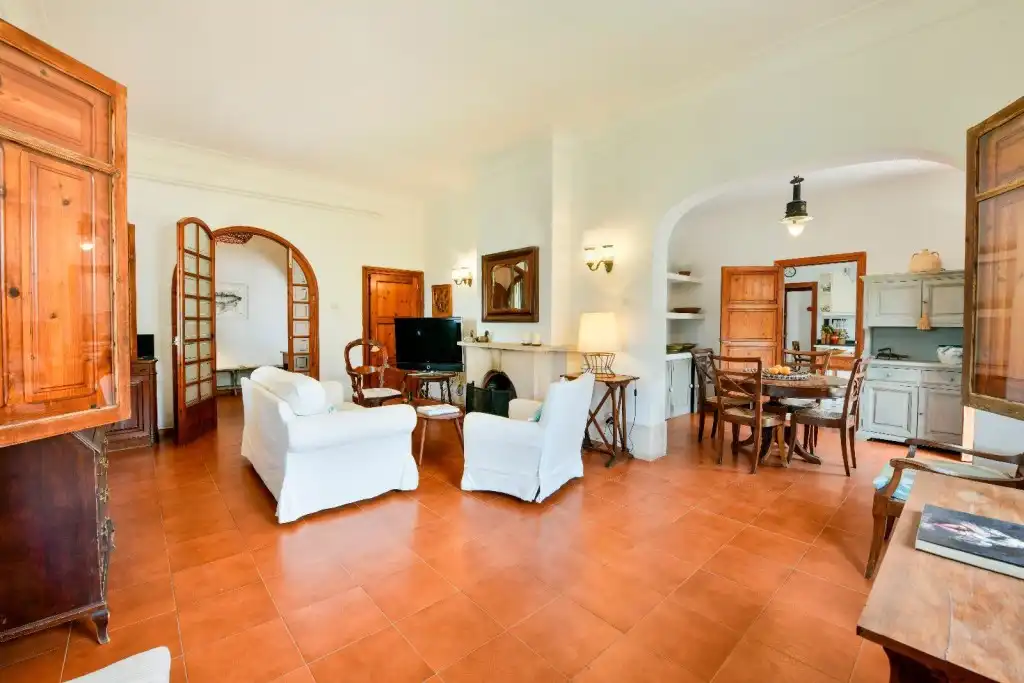Sala de estar de Casa o chalet en venta en Alcúdia con Jardín privado y Terraza