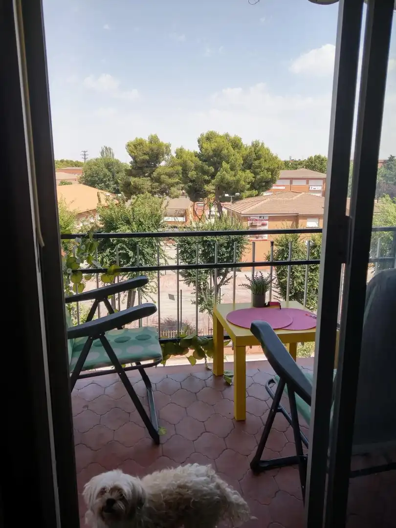 Balcony of Flat for sale in Getafe  with Air Conditioner