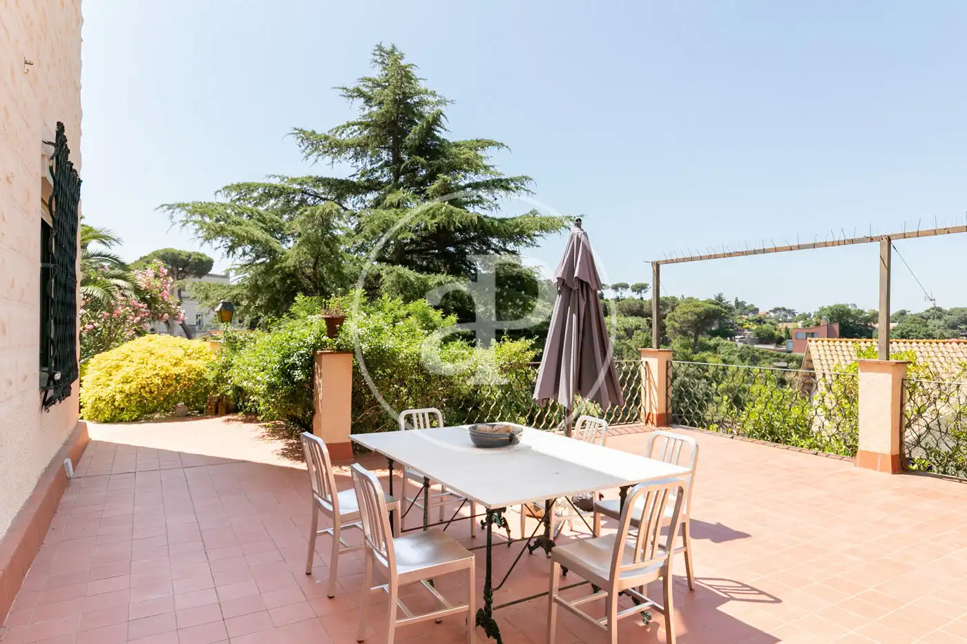 Jardín de Casa o chalet en venta en Barcelona con Calefacción, Jardín privado y Terraza