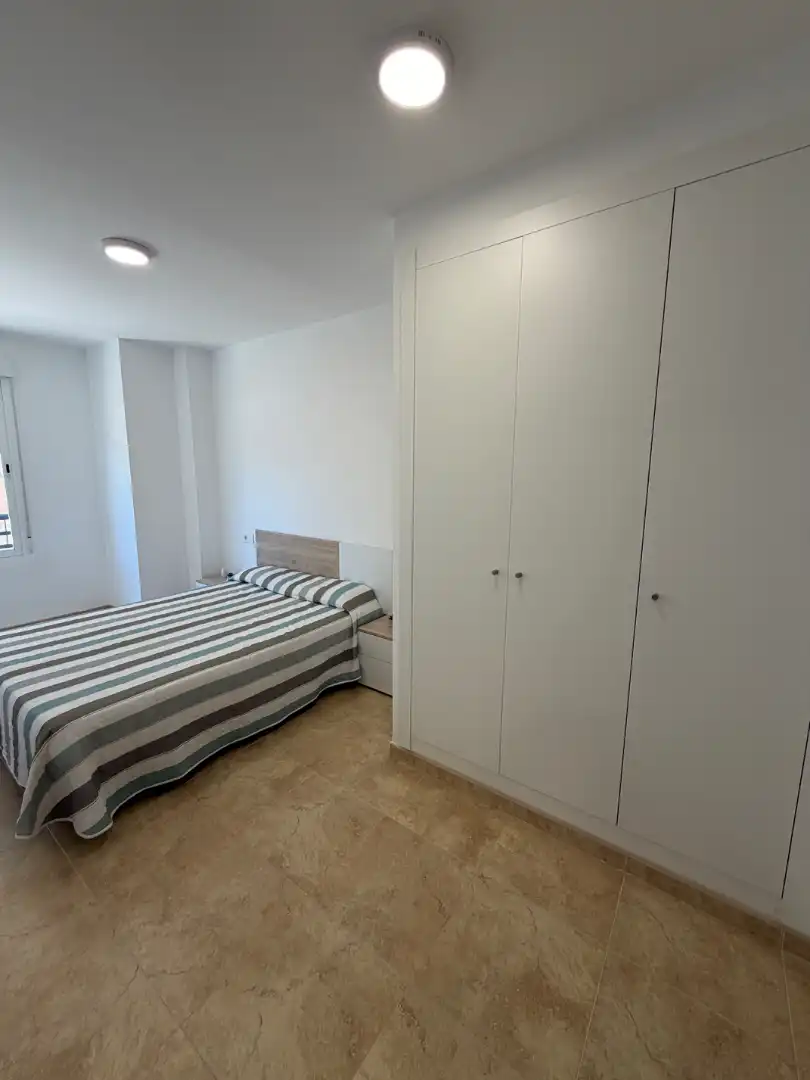 Schlafzimmer von Wohnung zur Miete in Almazora / Almassora mit Klimaanlage, Heizung und Abstellraum