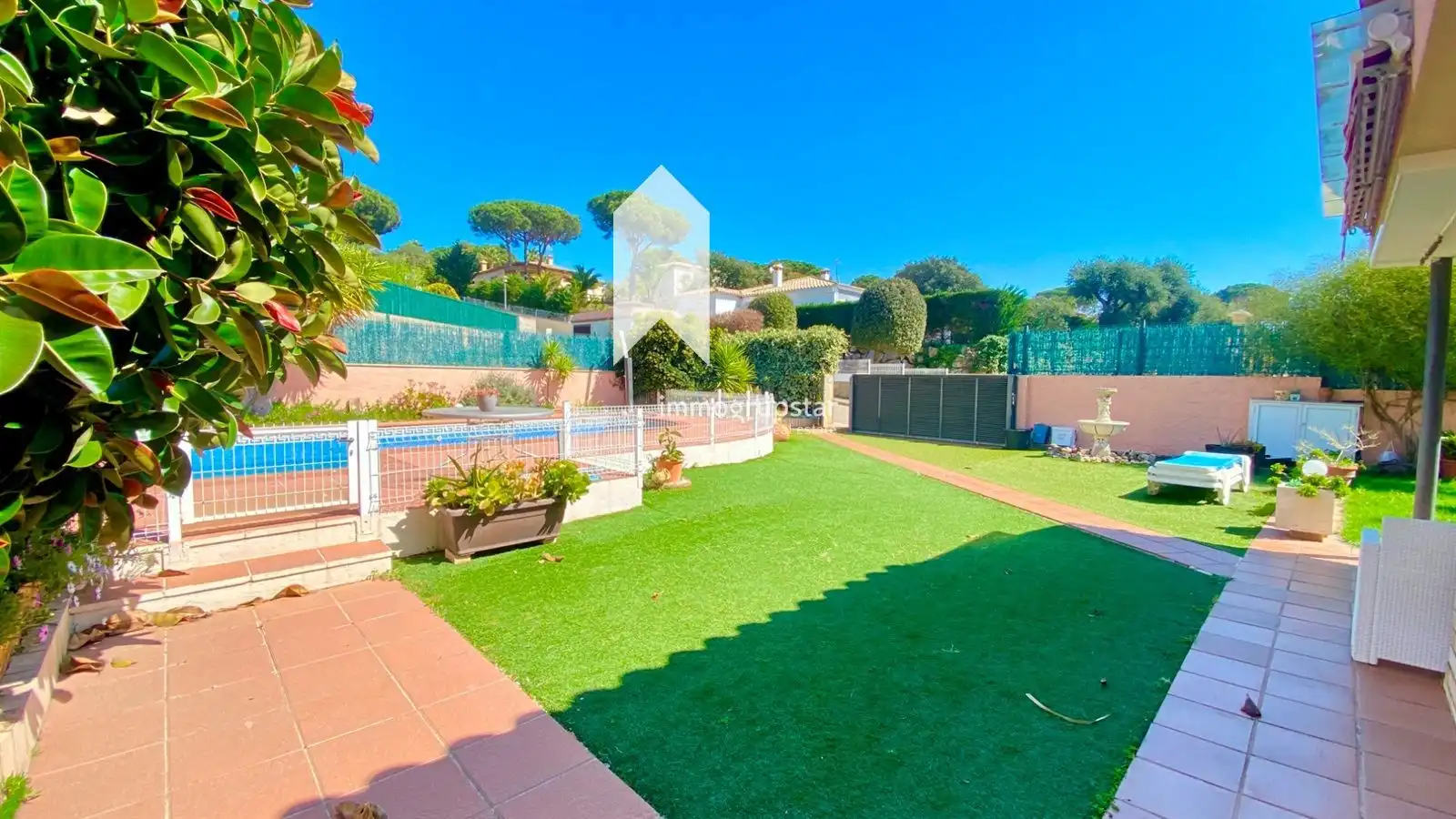 Jardí de Casa o xalet en venda en Calonge i Sant Antoni amb Calefacció, Terrassa i Piscina