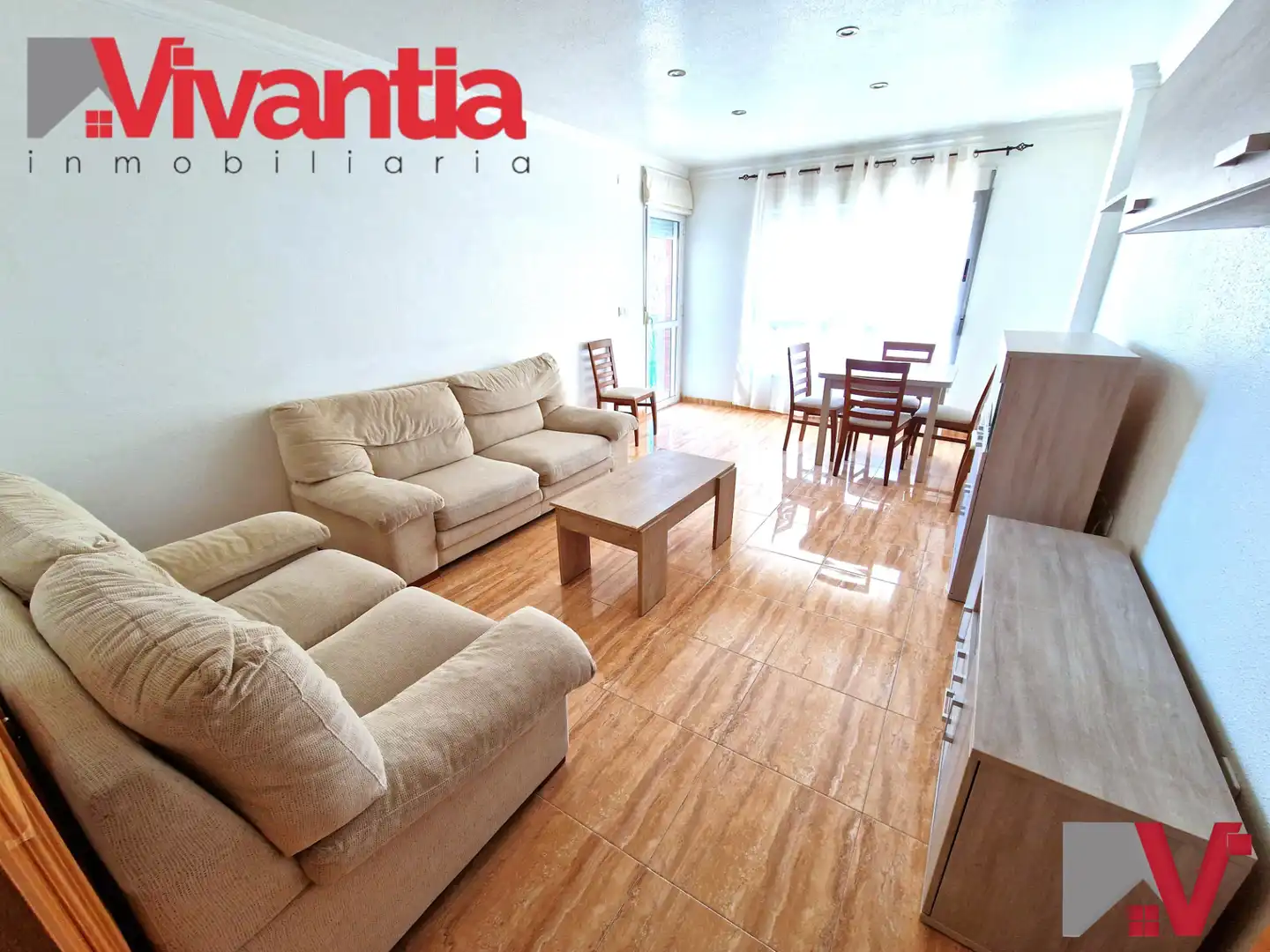 Living room of Flat for sale in Lorca  with Air Conditioner, Heating and Terrace