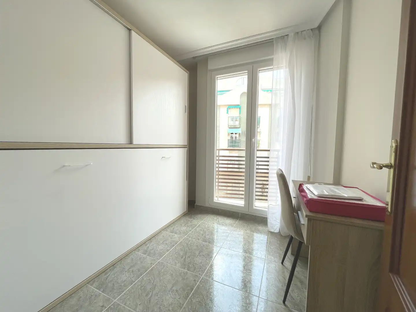 Bedroom of Flat for rent in Salamanca  with Heating, Furnished and Balcony