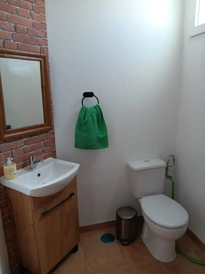Bathroom of Apartments for rent in Álora  with Air Conditioner, Furnished and Washing machine