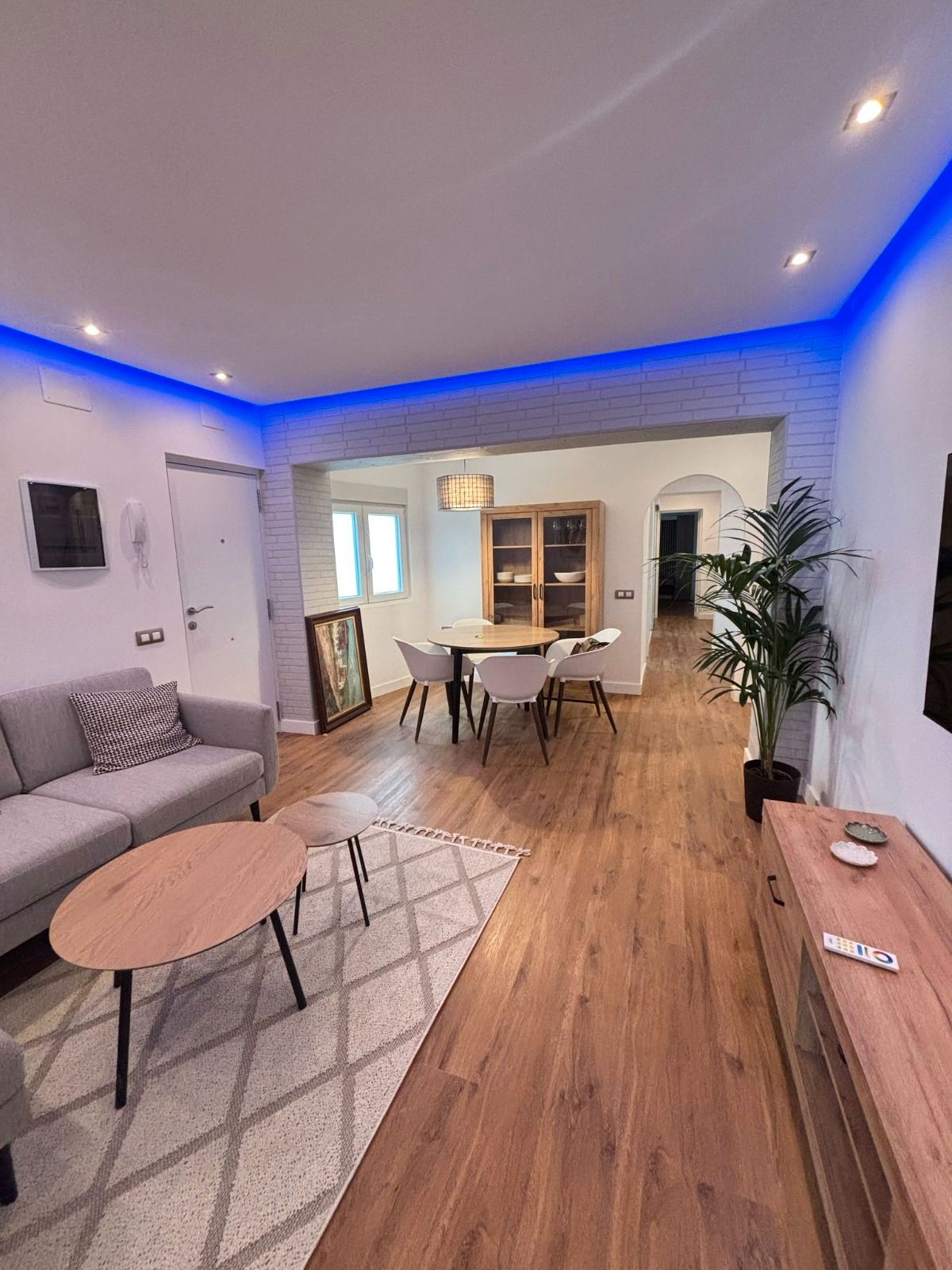 Dining room of Flat for rent in  Santa Cruz de Tenerife Capital  with Air Conditioner and Furnished