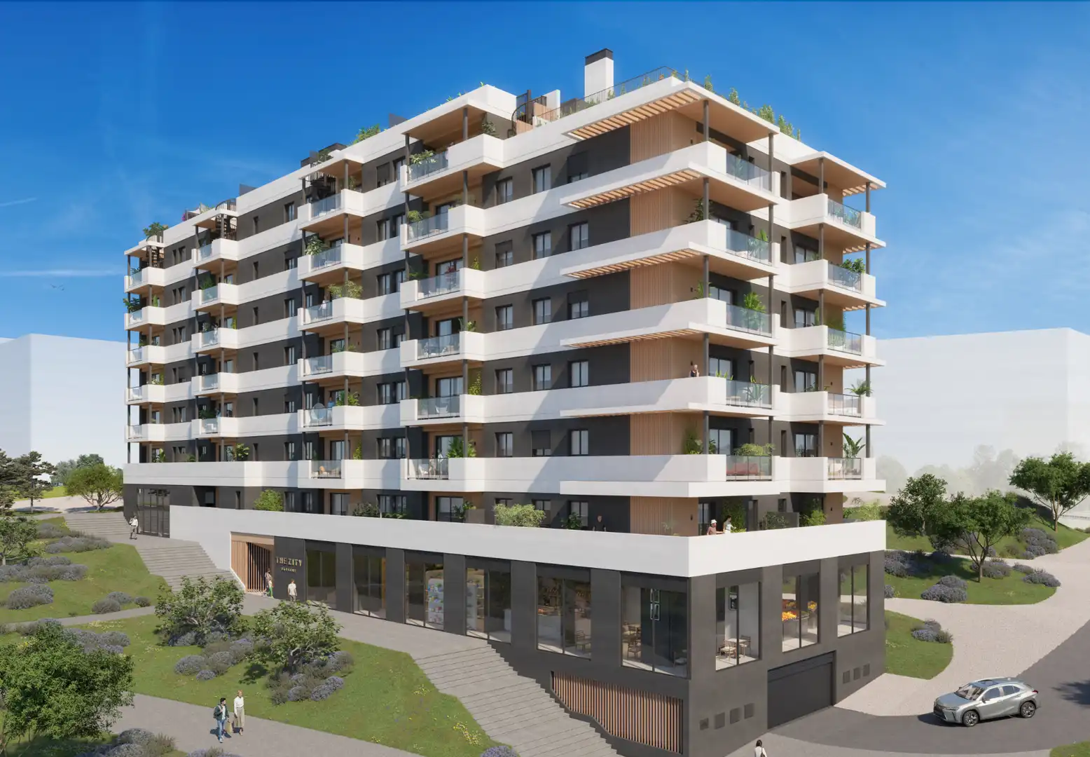 Neubau-Wohnung mit Pool zum Verkauf in distritozeta 1, imagen 2