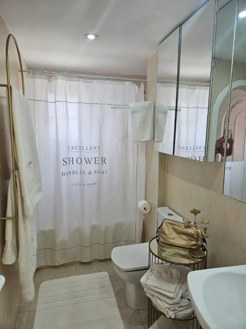 Bathroom of Apartments for sale in La Manga del Mar Menor  with Air Conditioner, Terrace and Furnished