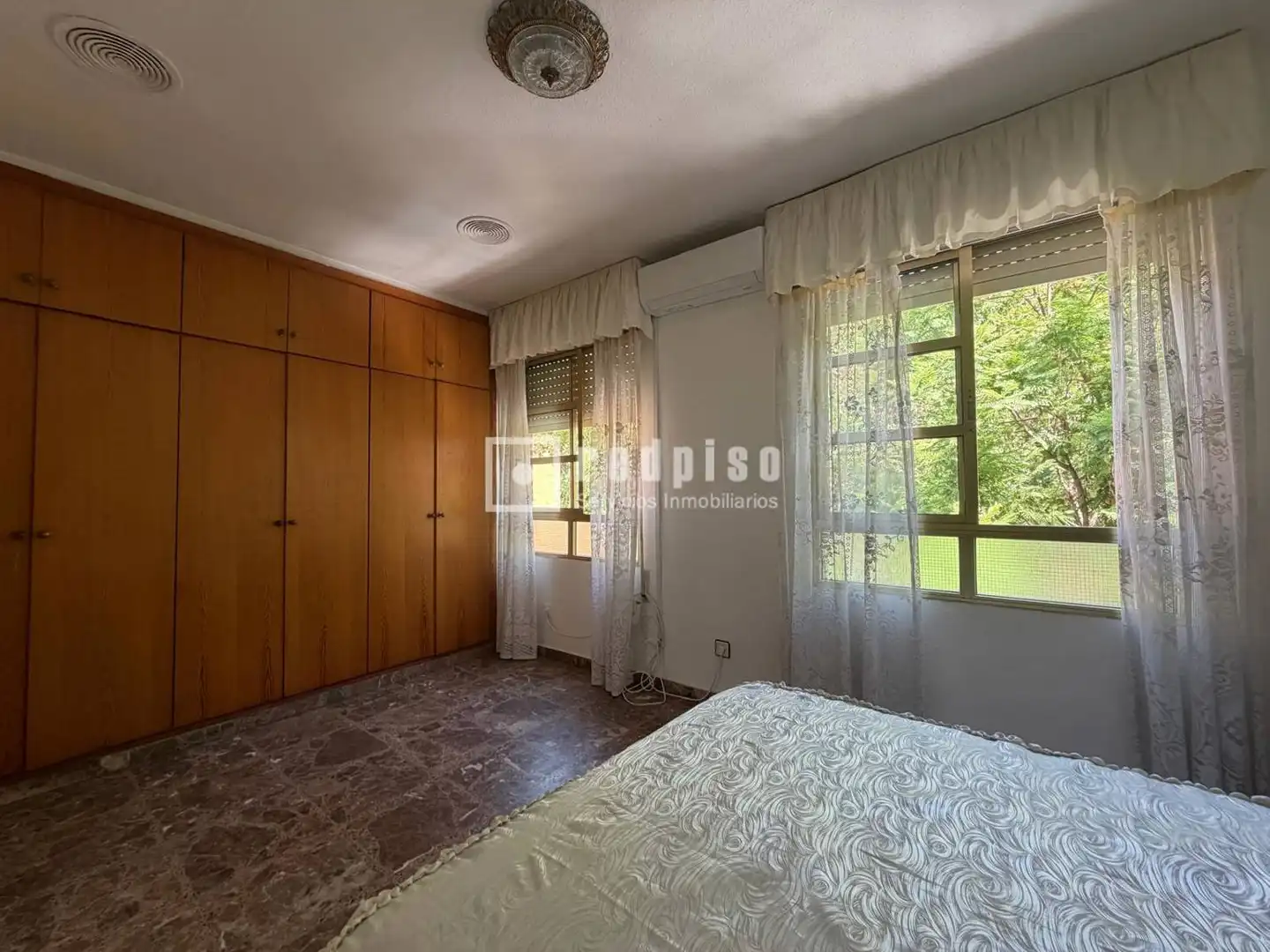Schlafzimmer von Maisonette zur Miete in Murcia mit Klimaanlage, Privatgarten und Abstellraum