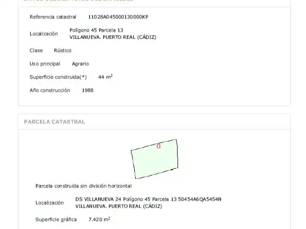 Grundstücke zum Verkauf in Puerto Real