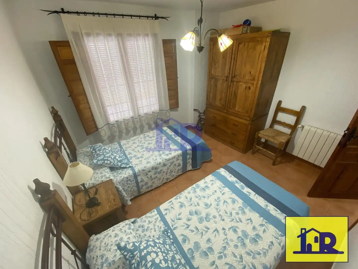Bedroom of Flat for sale in Cuenca  with Heating, Terrace and Furnished
