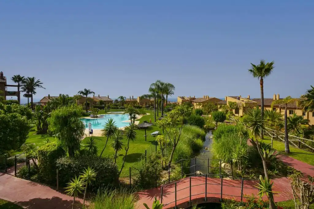 Garden of Attic for rent in Benahavís  with Air Conditioner, Heating and Terrace