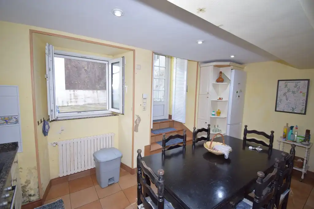 Cocina de Casa adosada en venta en Pontedeume con Calefacción y Jardín privado