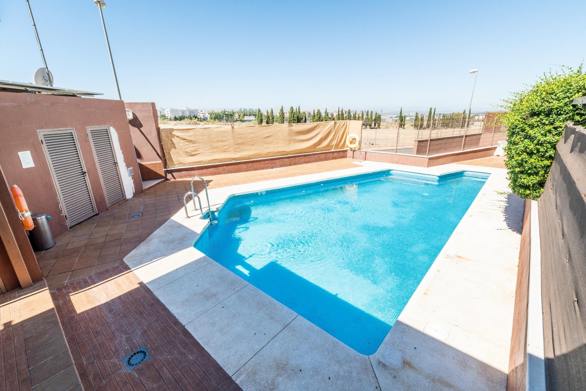 Swimming pool of Single-family semi-detached for sale in Jun  with Private garden, Terrace and Swimming Pool