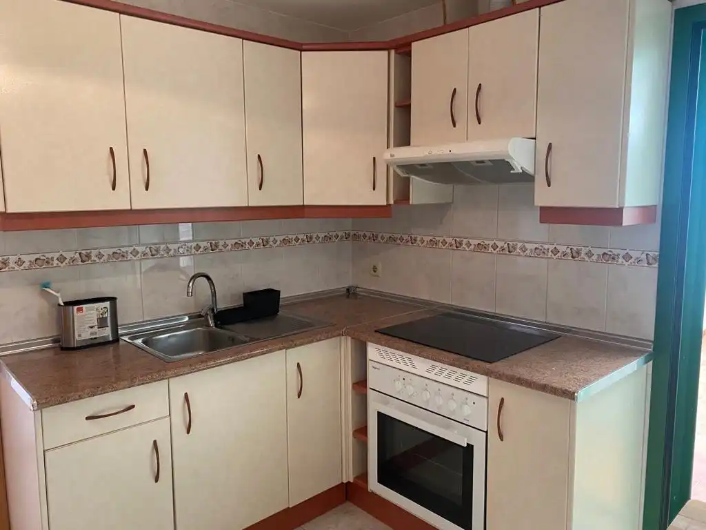 Cocina de Apartamento en venta en Teguise con Terraza, Amueblado y Piscina comunitaria