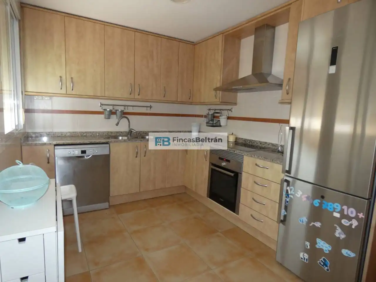 Cuina de Dúplex en venda en Benicarló amb Aire condicionat, Terrassa i Moblat