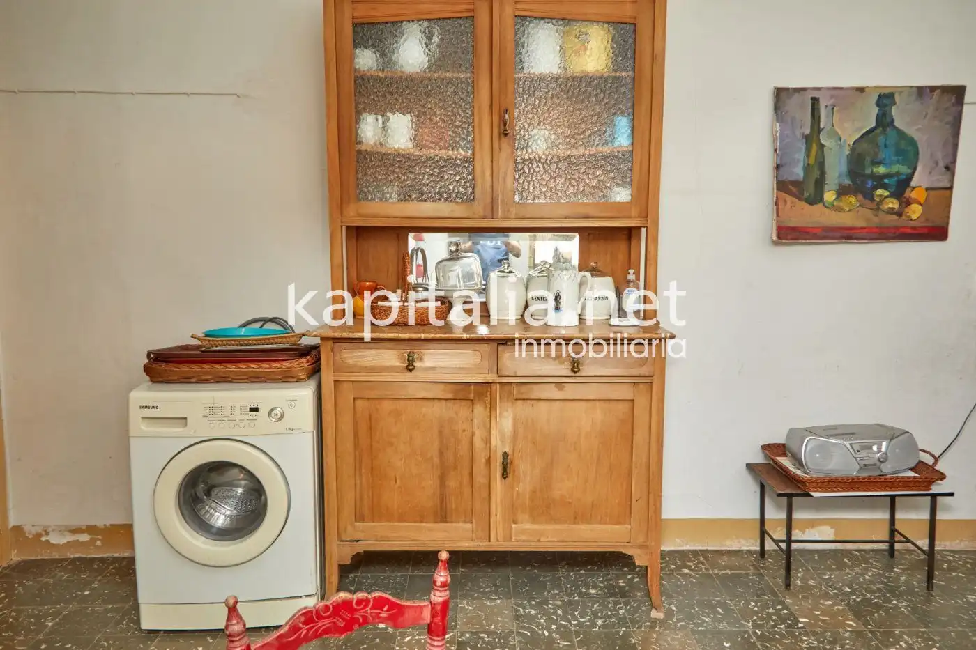 Küche von Country house zum Verkauf in Bocairent mit Privatgarten, Terrasse und Balkon