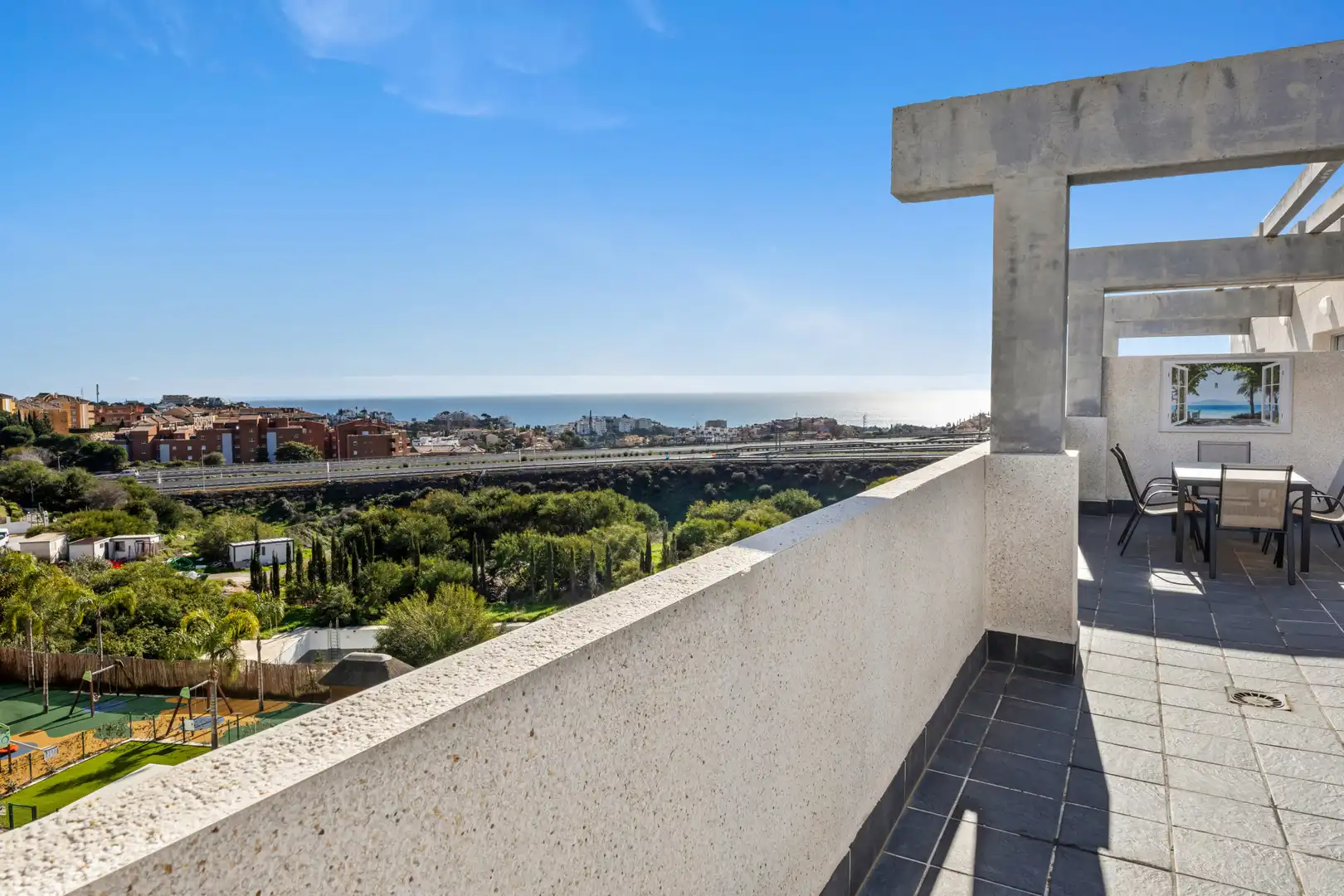 Terrace of Attic for sale in Mijas  with Air Conditioner, Heating and Terrace