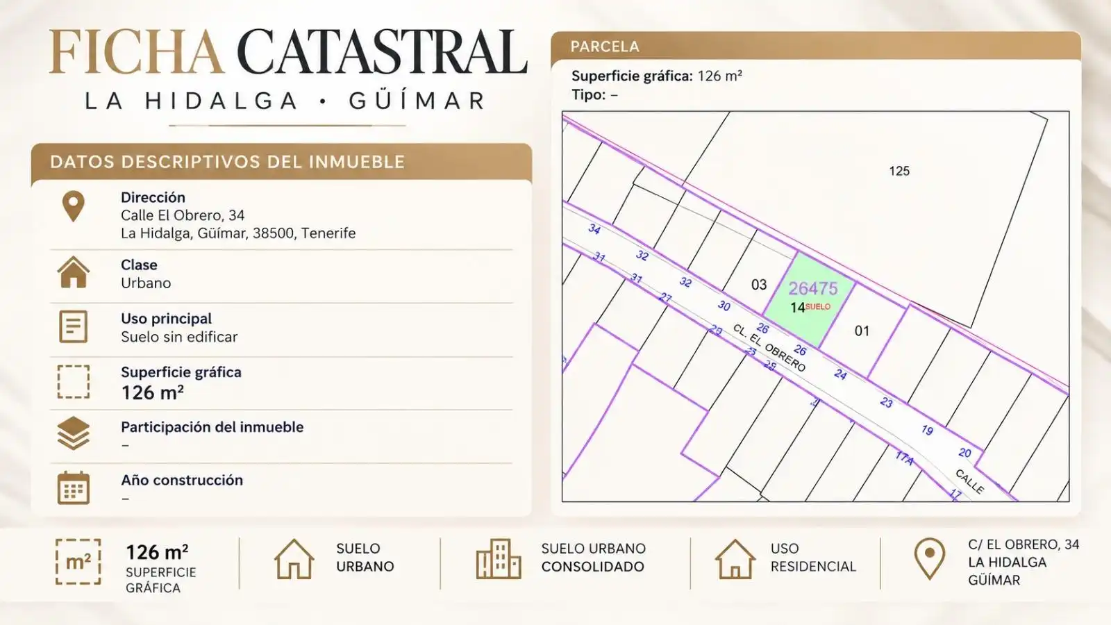 Terrain résidentiel à vendre à Calle del Obrero, imagen 19