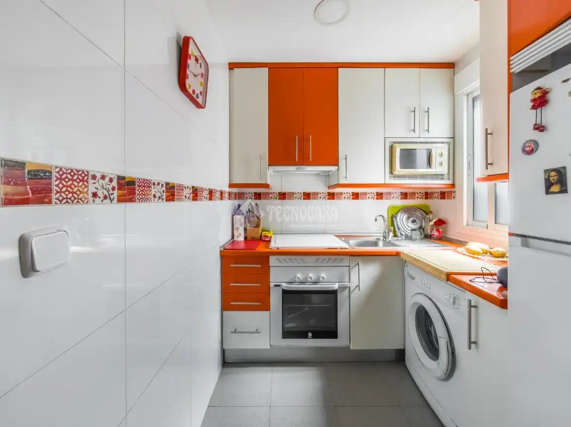 Cocina de Piso en venta en Madrid con Aire acondicionado, Terraza y Balcón