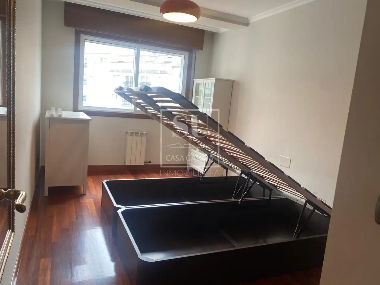 Bedroom of Flat for rent in Vigo   with Heating and Parquet flooring