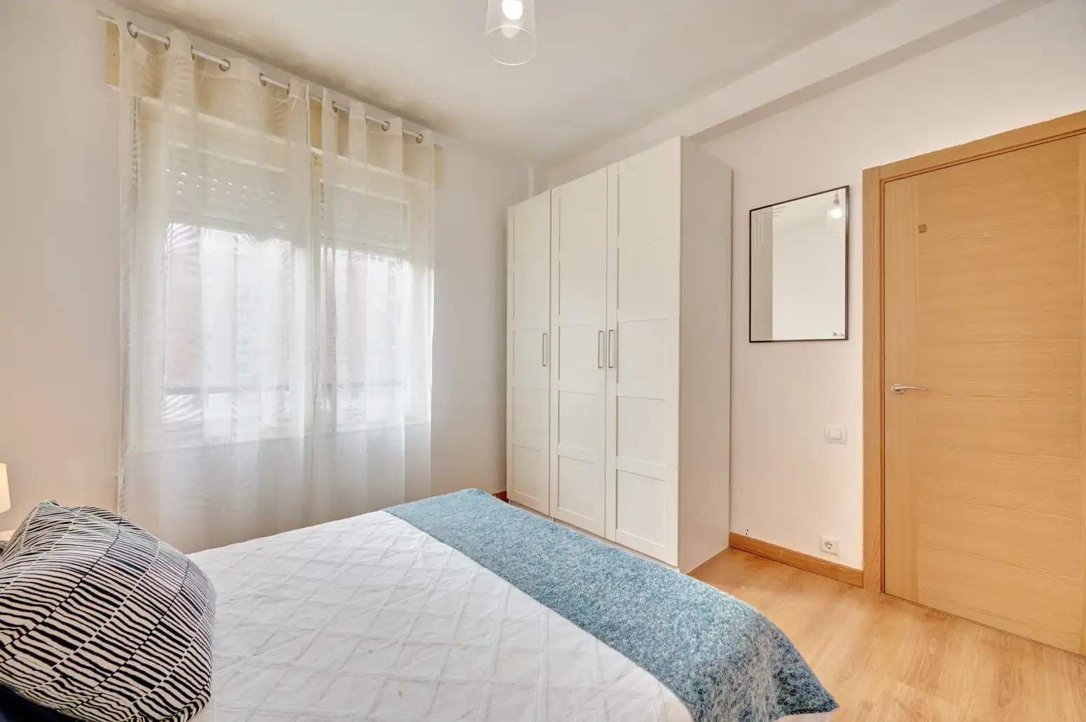Bedroom of Flat for sale in  Pamplona / Iruña  with Heating and Parquet flooring