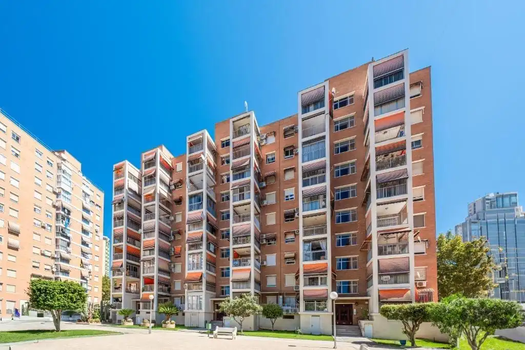 Exterior view of Flat for sale in Benidorm  with Air Conditioner, Heating and Private garden