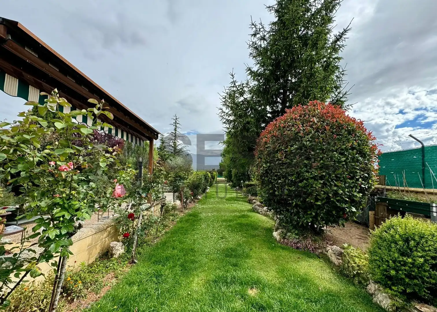 Jardín de Casa o chalet en venta en Prádena con Calefacción y Jardín privado
