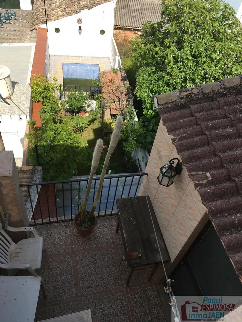 Balcony of Houses for sale in Villardompardo  with Terrace, Swimming Pool and Furnished