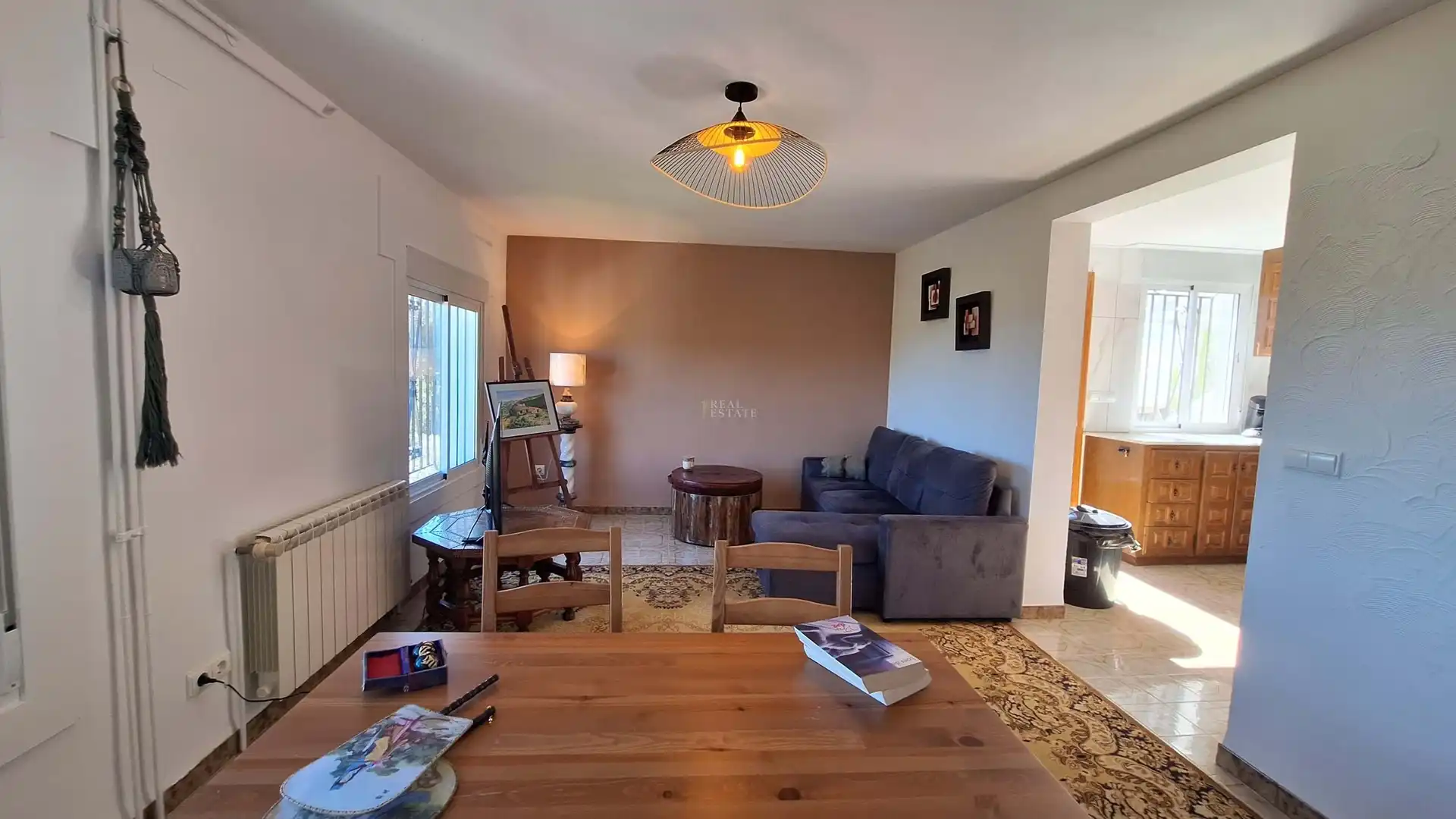 Living room of Houses for sale in Benidoleig  with Air Conditioner, Heating and Terrace
