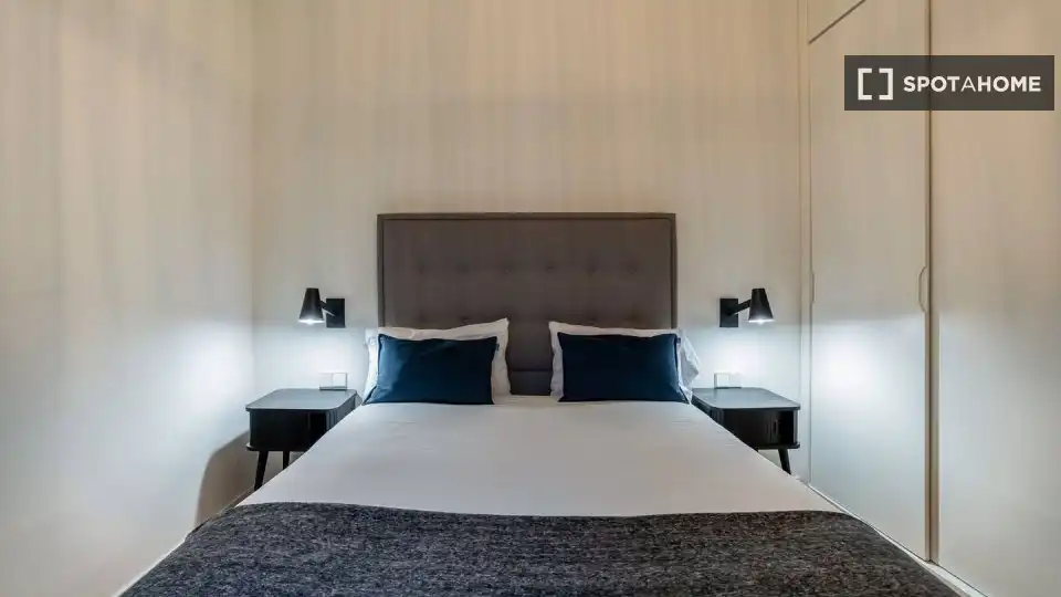 Habitación de Piso de alquiler en Barcelona con Aire acondicionado, Calefacción y Amueblado
