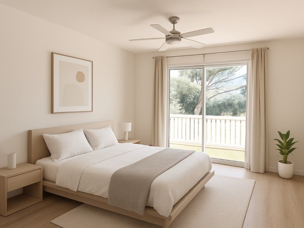 Bedroom of Study for sale in Pals  with Air Conditioner and Furnished