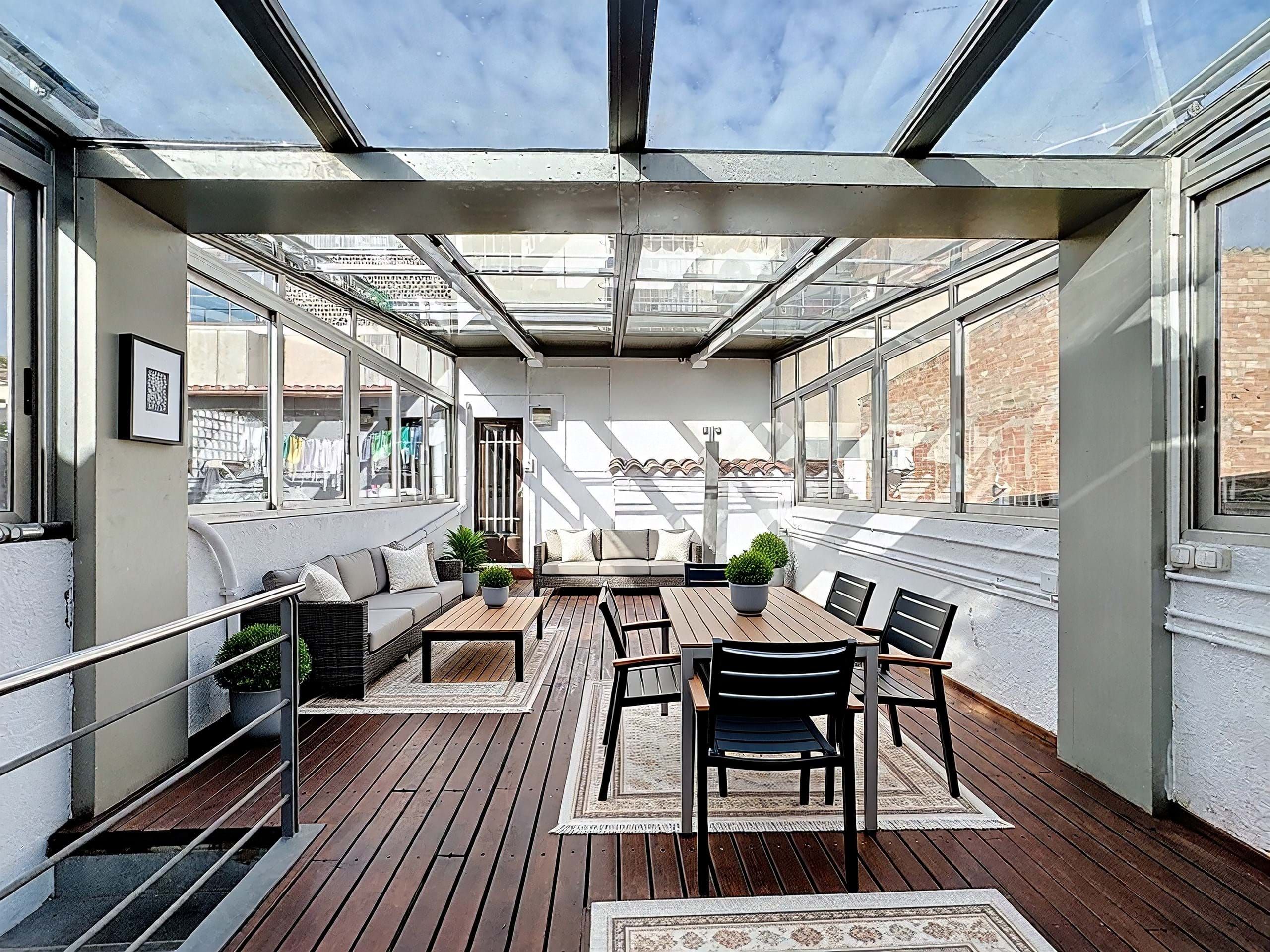 Terraza de Casa o chalet de alquiler en Alella con Aire acondicionado y Calefacción