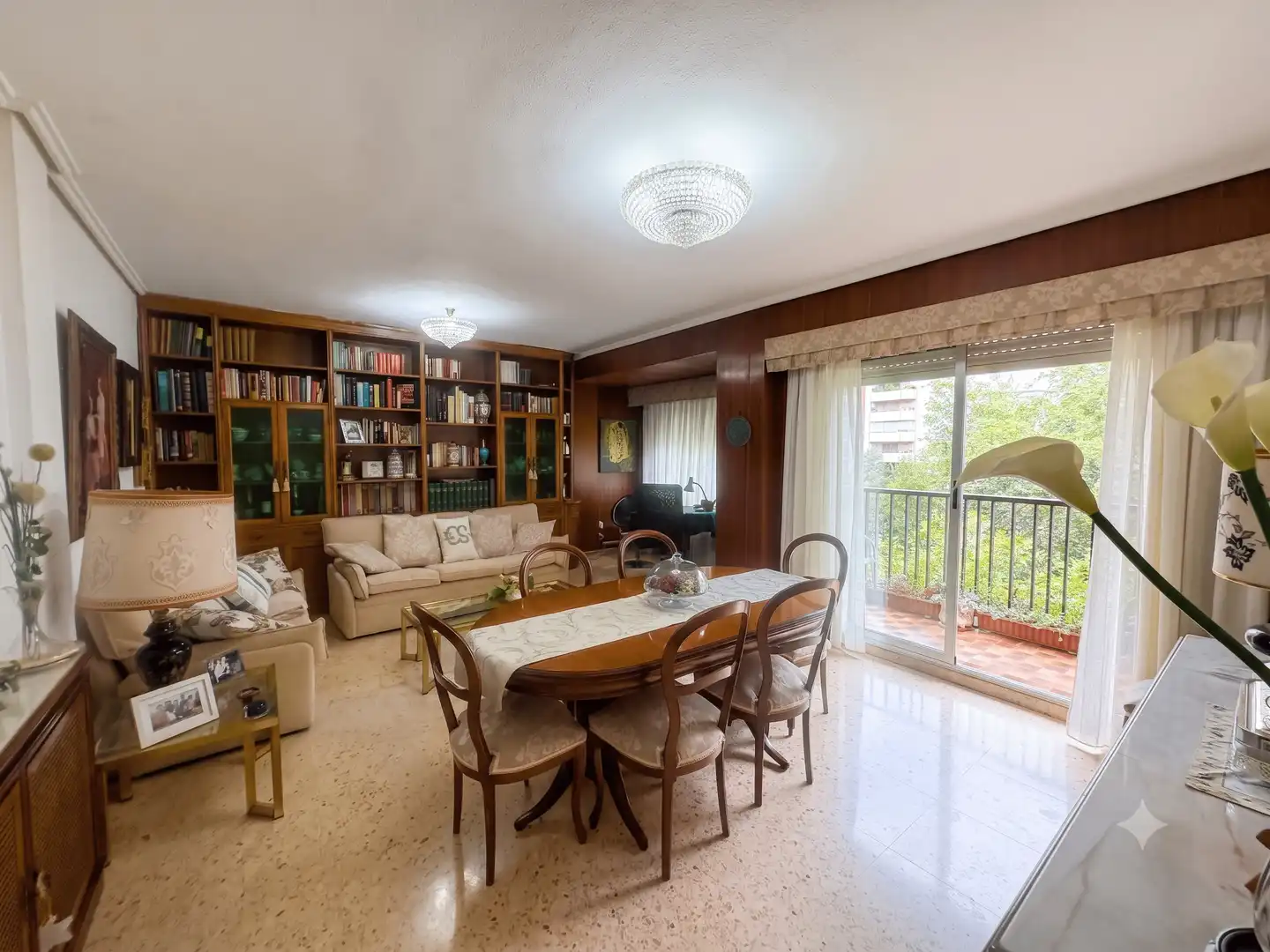 Sala de estar de Piso en venta en Valencia con Aire acondicionado y Balcón