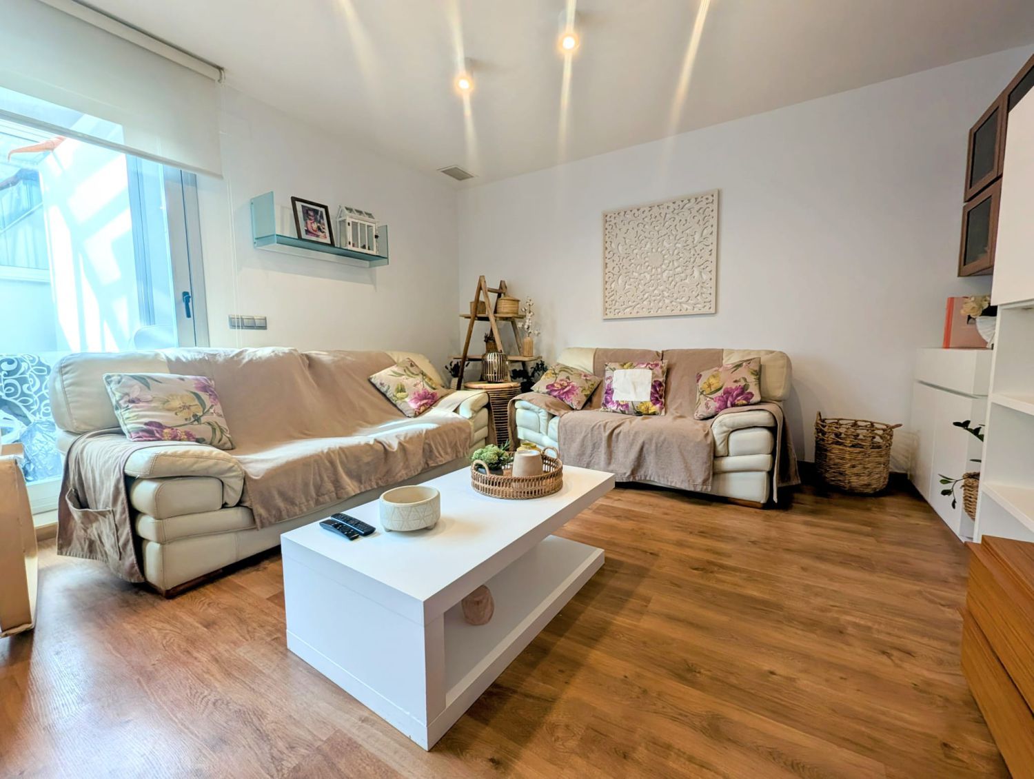 Living room of Single-family semi-detached for sale in Castellón de la Plana / Castelló de la Plana  with Air Conditioner, Heating and Terrace
