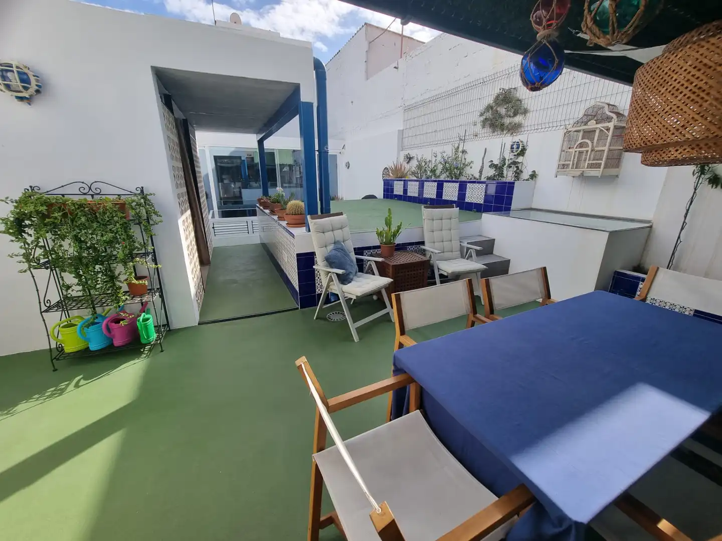 Terrace of Detached homes for sale in Las Palmas de Gran Canaria  with Air Conditioner, Terrace and Furnished